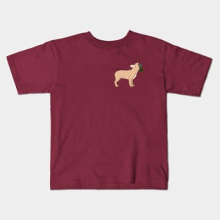 Frenchie with Mistletoe Kids T-Shirt